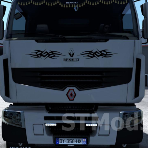 Mod Renault Premium Reworked versiunea 5.8 pentru Euro Truck Simulator 2 (v1.48)