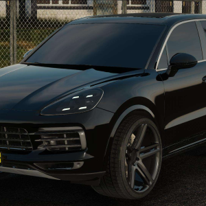 Porsche Cayenne Turbo Blek