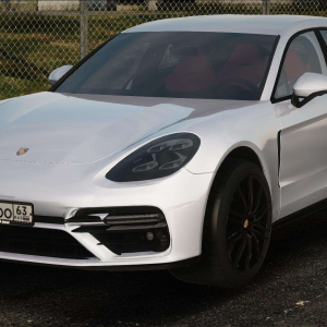 Porsche Panamera White Edit