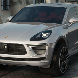 Porsche Macan Turbo 2019 White