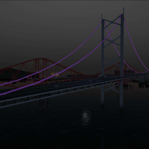 Neon Bridge in San Fierro