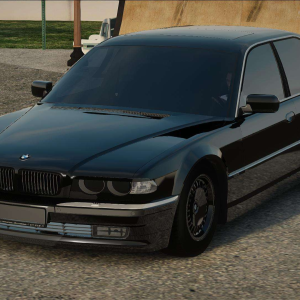 BMW E38 BlackOut