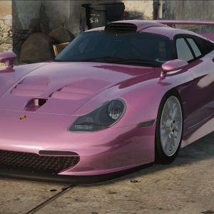 1998 Porsche 911 GT1 straßenversion Pink