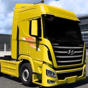 Hyundai Xcient Series versiunea 1.1 pentru Euro Truck Simulator 2 (v1.53.x)