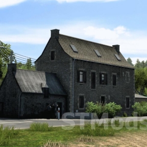 Peyrat-le-Chateau versiunea 1.1 pentru Euro Truck Simulator 2 (v1.53.x)